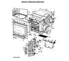GE JHP63V*K5 upper oven diagram