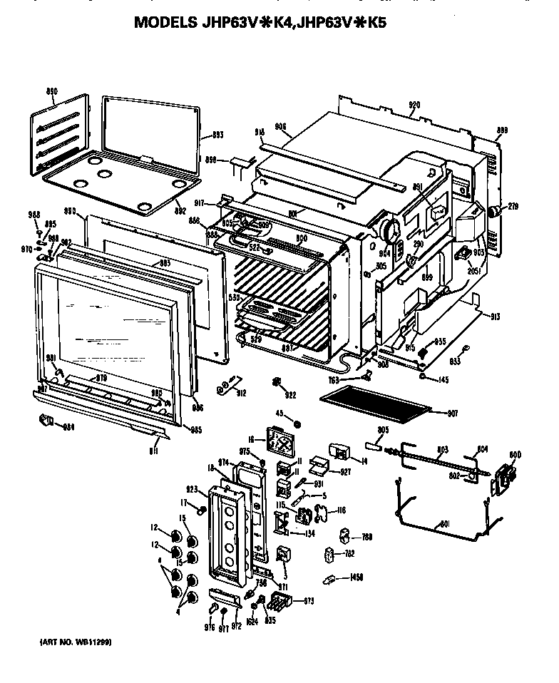 Upper oven