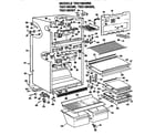 GE TBX18KMMRAD cabinet diagram