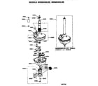 GE WSM2400LBE transmission diagram