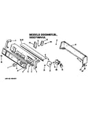 Backsplash for ddg6487lbl and ddg7189vul