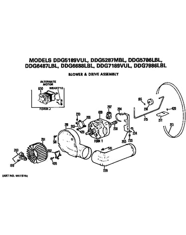 Blower and drive