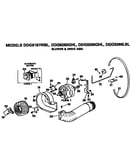Blower and drive assembly