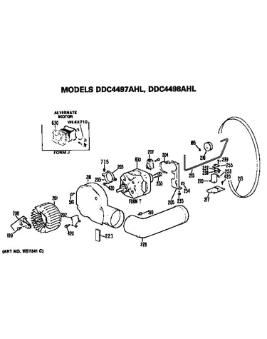 Blower and drive