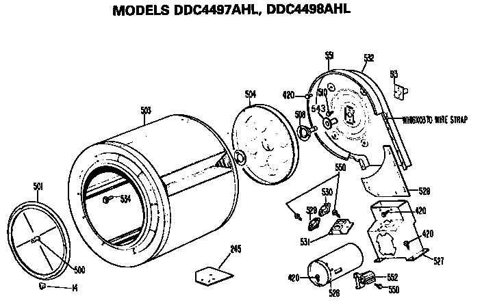 Drum and duct