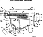 GE JGP640EM1BG grille assembly diagram