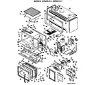GE JHP64G*L1 microwave diagram