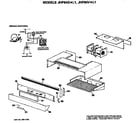 GE JHP64G*L1 blower assembly diagram