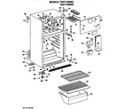 GE TBXY16SMCLWH cabinet diagram