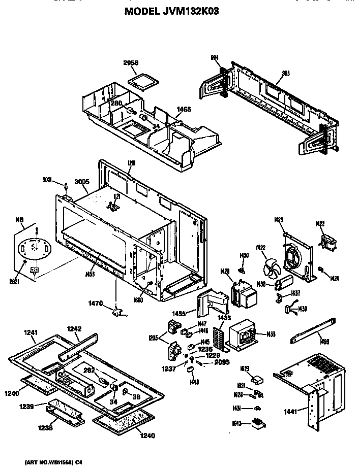 Oven cavity/installation