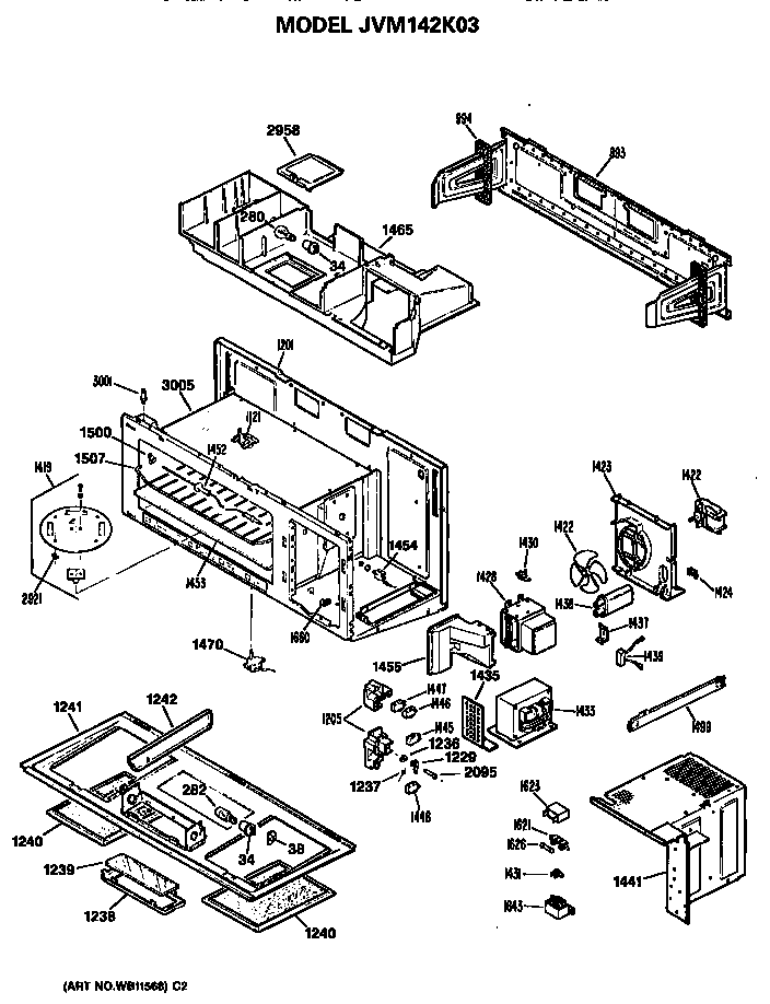 OVEN CAVITY/INSTALLATION