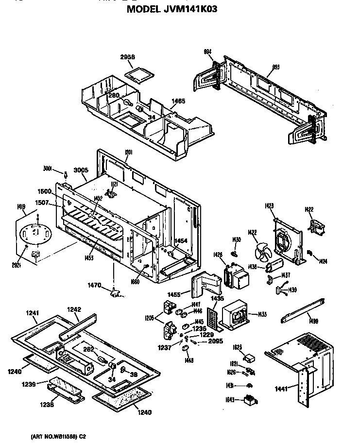 Oven cavity/installation
