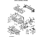 GE JVM140K03 oven cavity/installation diagram