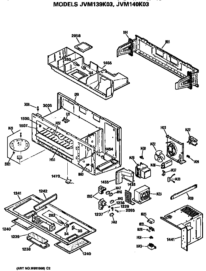 Oven cavity/installation