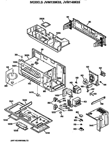 Oven cavity/installation
