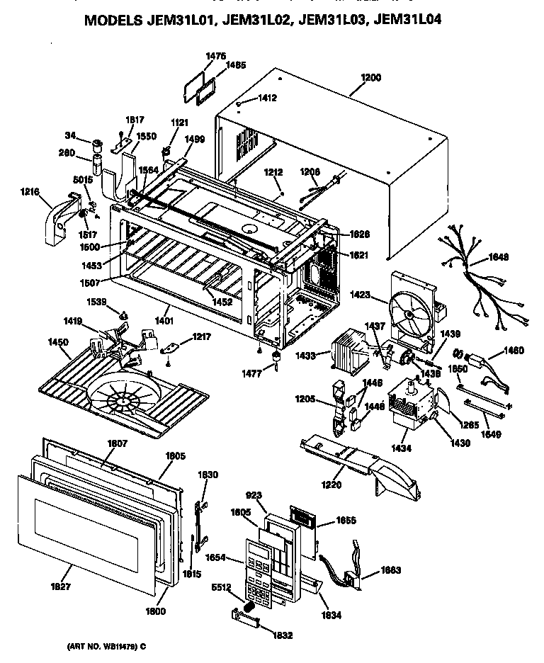 MICROWAVE PARTS