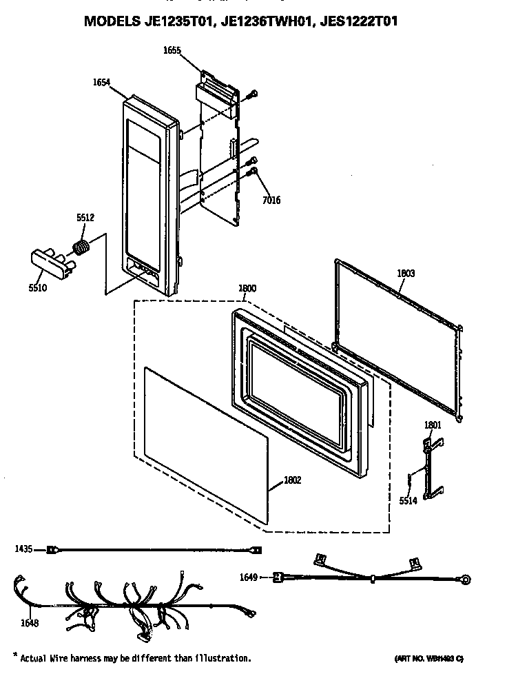 Door/control panel