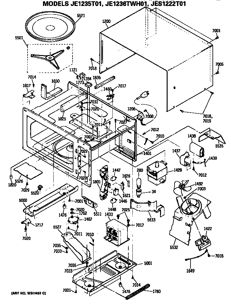 OVEN CAVITY