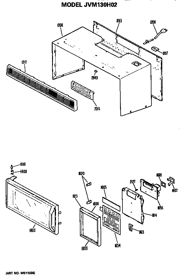 Control and door