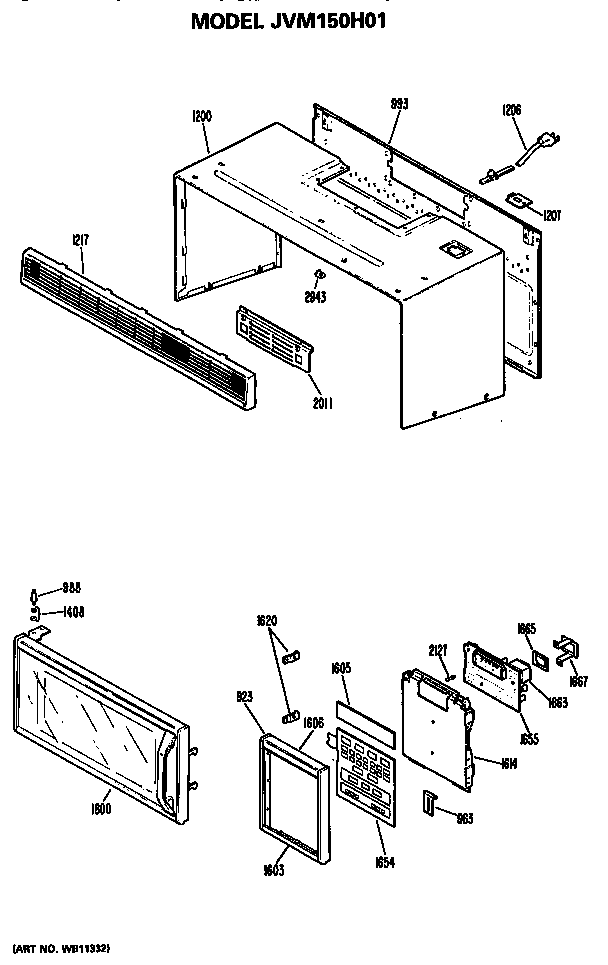 Controls and door