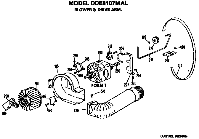 Blower and drive
