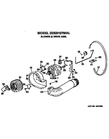 Blower and drive