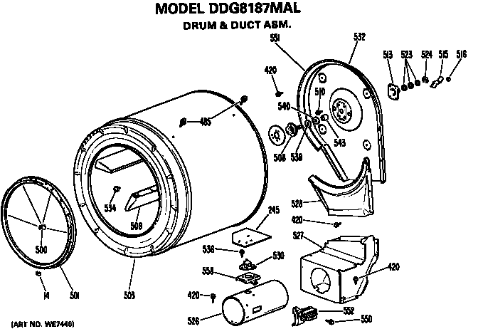 Parts diagram