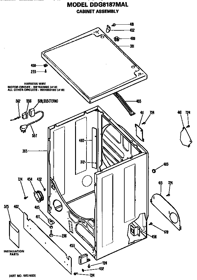 Parts diagram