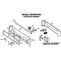 GE WWA8324GBL backsplash for wwa8307lbl diagram