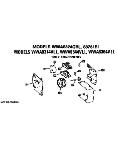 Timer for wwa8324, 8326, 8314, 8344 and 8364vll