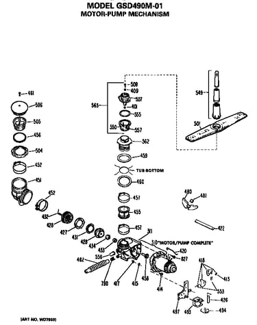 Motor/pump