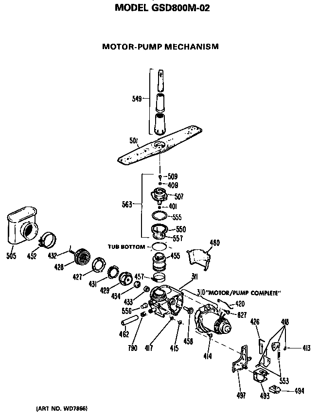 Motor/pump