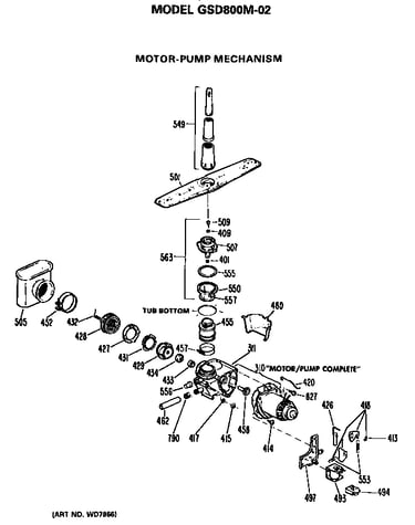 Motor/pump