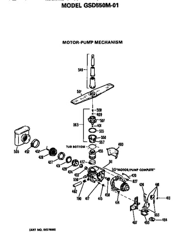 Motor/pump
