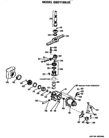Motor/pump
