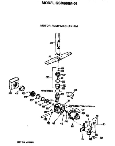Motor/pump