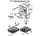 GE GSD900L-02 tub/racks diagram