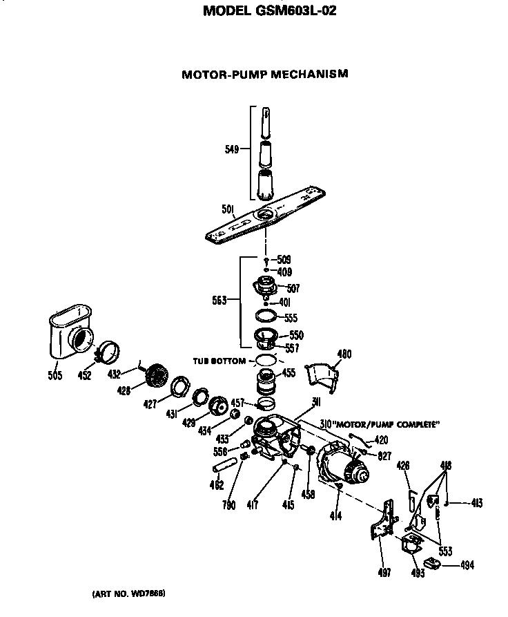 Motor/pump