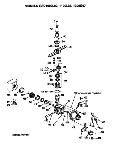 Motor/pump