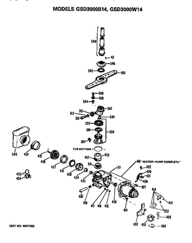 Motor/pump
