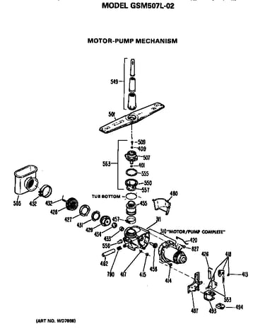 Motor/pump