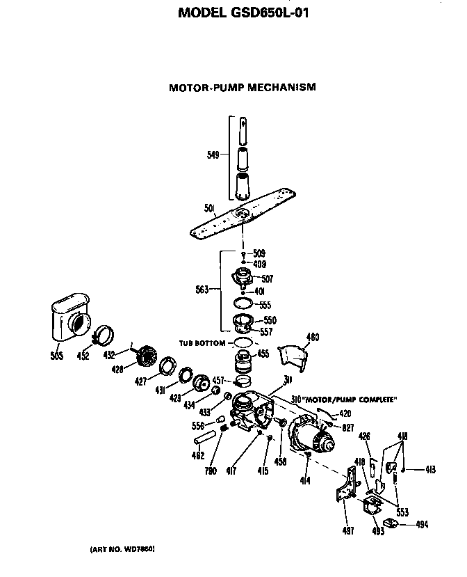 Motor/pump