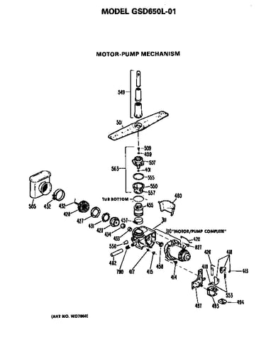 Motor/pump