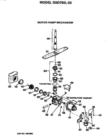 Motor/pump