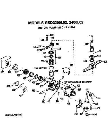 Motor/pump