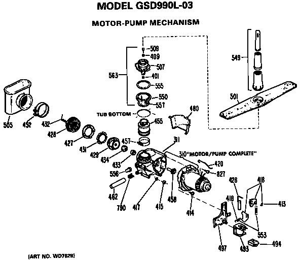 Parts diagram