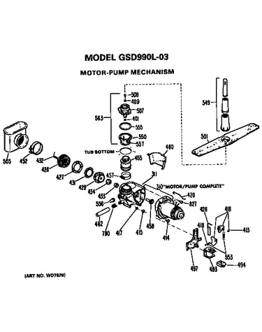 Parts diagram