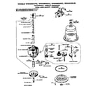 GE WWA8700LBL transmission diagram