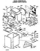 Cabinet and heater