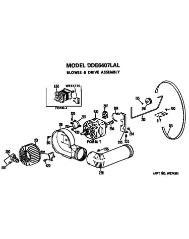 Blower and drive assembly
